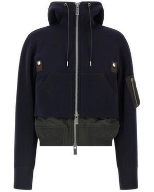Sacai Bomber Jackets - Azul