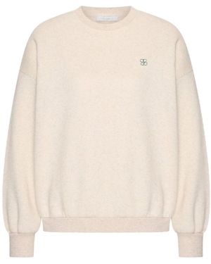 By-Bar Bibi Melange Lucky Everyday Sweater - Naturel