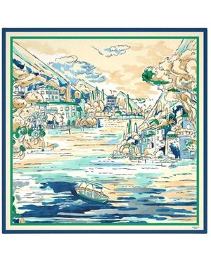 Weekend by Maxmara Accessoires ,Veelkleurig ,Onesto Foulard Sjaal - Groen