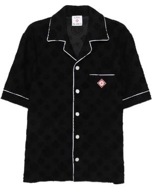CASABLANCA Short Sleeve Shirts - Negro