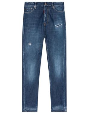 DSquared² Jeans ,Blauw ,Katoen Loose Twst Jeans