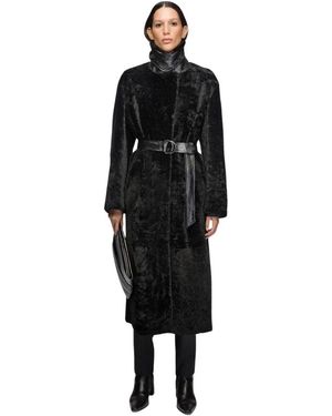 V S P Faux Fur & Shearling Jackets - Negro