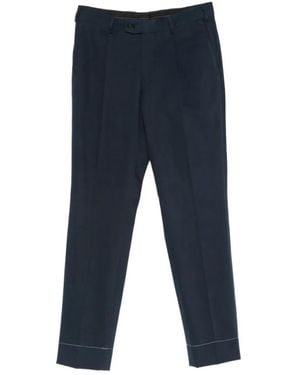 Brioni Broeken ,Blauw ,Katoen Chino Broeken