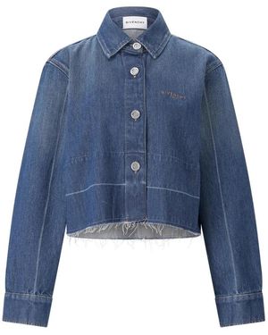 Givenchy Denim Shirts - Azul