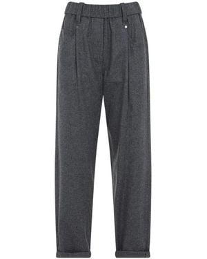 Brunello Cucinelli Schlupfhose Mb162P8417 - Grau