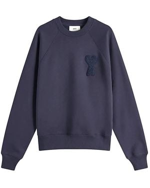 Ami Paris Sweatshirts - Blu