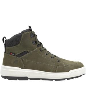Rieker Lace-Up Boots - Gris