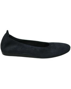 Arche Blaue Ballerinas Mit Latexsohle - Schwarz