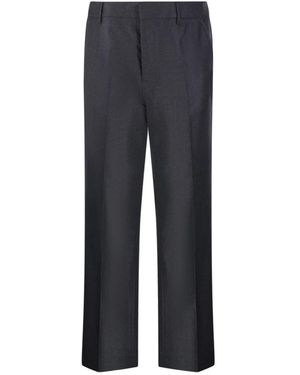 Ami Paris Straight Trousers - Blue