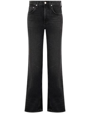 Agolde Boot-Cut Jeans - Black