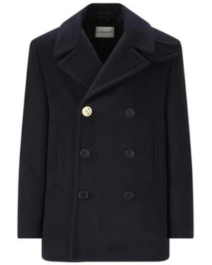 Givenchy Double-Breasted Coats - Azul