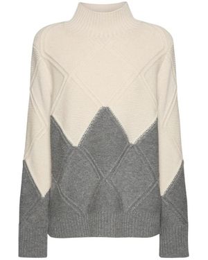 Elena Miro Maglia Lupetto - Grau