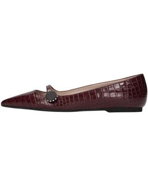 N°21 Ballerina Schoenen - Bruin