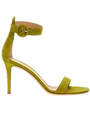 Gianvito Rossi High Heel Sandals - Yellow