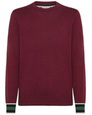 Sun 68 Round-Neck Knitwear - Paars