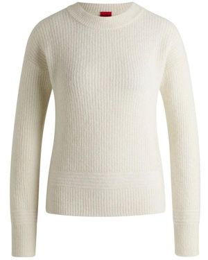 BOSS Round-Neck Knitwear - Gris