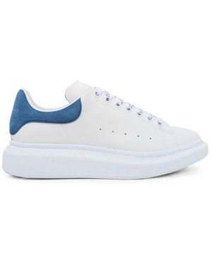 McQueen Schoenen ,Wit ,Leer Oversized Sneaker