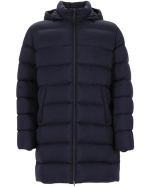 Herno La Giacca Long Daunenjacke - Blau
