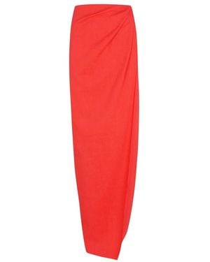 Cortana Maxi Skirts - Red
