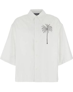Jacquemus Short Sleeve Shirts - Bianco
