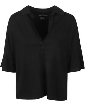 Majestic Filatures Polo Shirts - Black