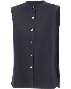 Rrd Overhemden ,Blauw ,Oxford Mouwloze Polo