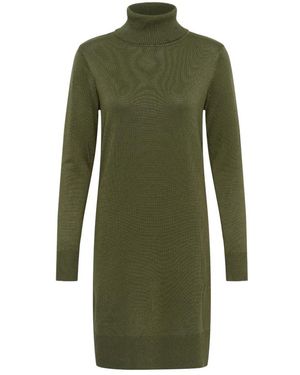 Saint Tropez Kleedjes ,Groen ,Gebreide Jurk