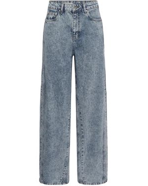 Gestuz Jeans ,Blauw ,Wide Jeans