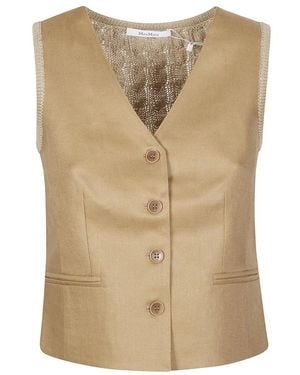 Max Mara Mxmcalibri Weste - Natur