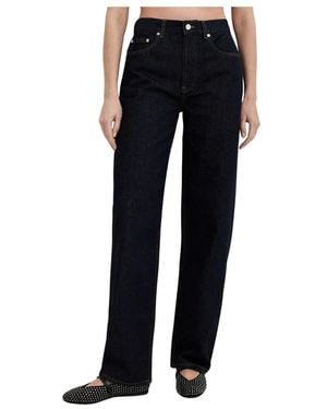 Loulou de Saison Straight Jeans - Black