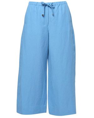 Max Mara Wide Trousers - Blue