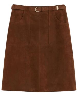 Max Mara Short Skirts - Brown