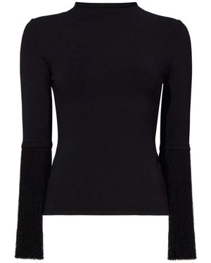 Proenza Schouler Round-Neck Knitwear - Black
