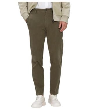 BOSS Broeken ,Groen ,Katoen H-Kaiton 1 Chino
