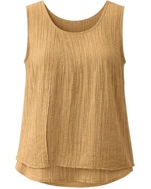 Seventy Sleeveless Tops - Brown