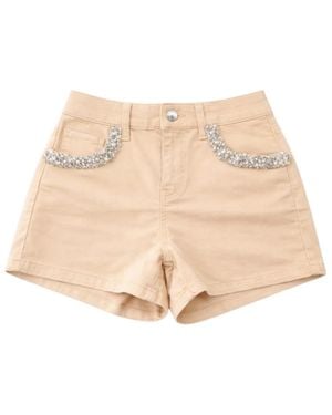 Liu Jo Short Shorts - Natural