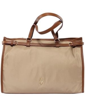 U.S. POLO ASSN. Flaches Einkaufen - Braun