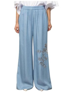 Kaos Wide Trousers - Bleu