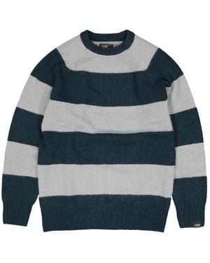 Butcher of Blue Round-Neck Knitwear - Blue