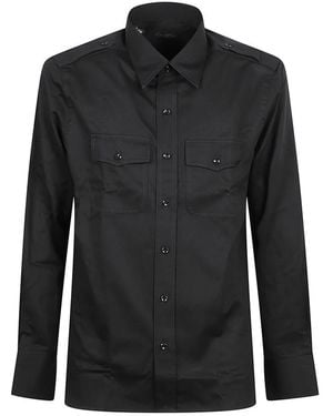 Tom Ford Casual Shirts - Black