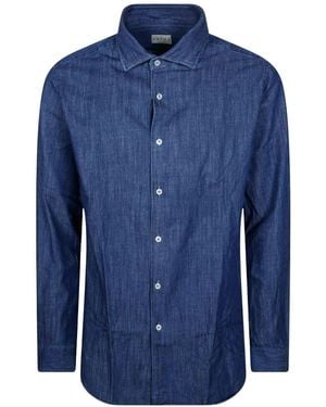 Xacus Denim Shirts - Blu