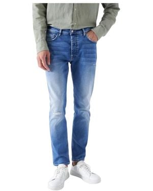 Salsa Jeans Slim-fit jeans - Blau
