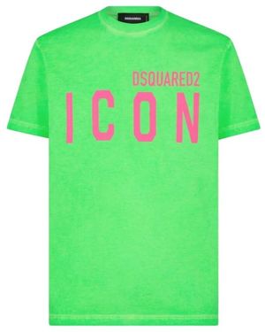 DSquared² T-Shirts - Green