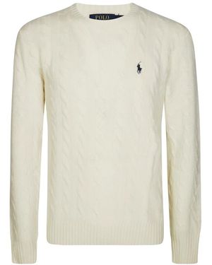 Polo Ralph Lauren Round-Neck Knitwear - Blanco