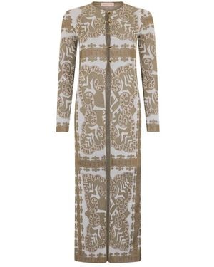 Valentino Garavani Long Knitwear - Grey