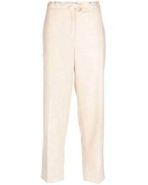 Jil Sander Slim-Fit Trousers - Natural