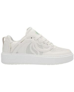 Stella McCartney Schoenen ,Wit ,Leer Sportieve Leren Slip-On Sneakers