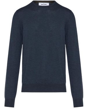 Gran Sasso Round-Neck Knitwear - Blue