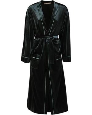Blanca Vita Dressing Gowns - Black