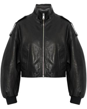 AllSaints Leather Jackets - Negro